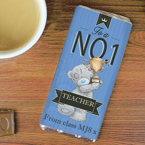 Personalised Me to You Bear No.1 100g Chocolate Bar Extra Image 2